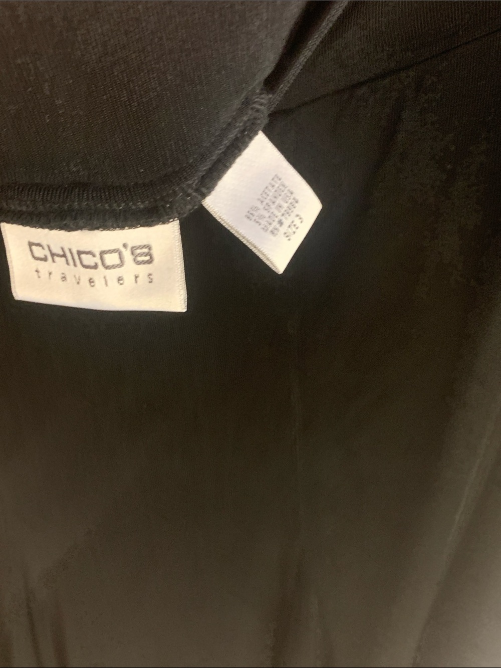 Chico's Black Midi Skirt